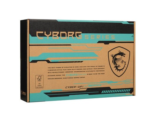 Ноутбук игровой MSI Cyborg 15 B2RWFKG-071US (9S7-15Q342-256) Core i7 240H 16Gb SSD512Gb NVIDIA GeForce RTX 5060 8Gb